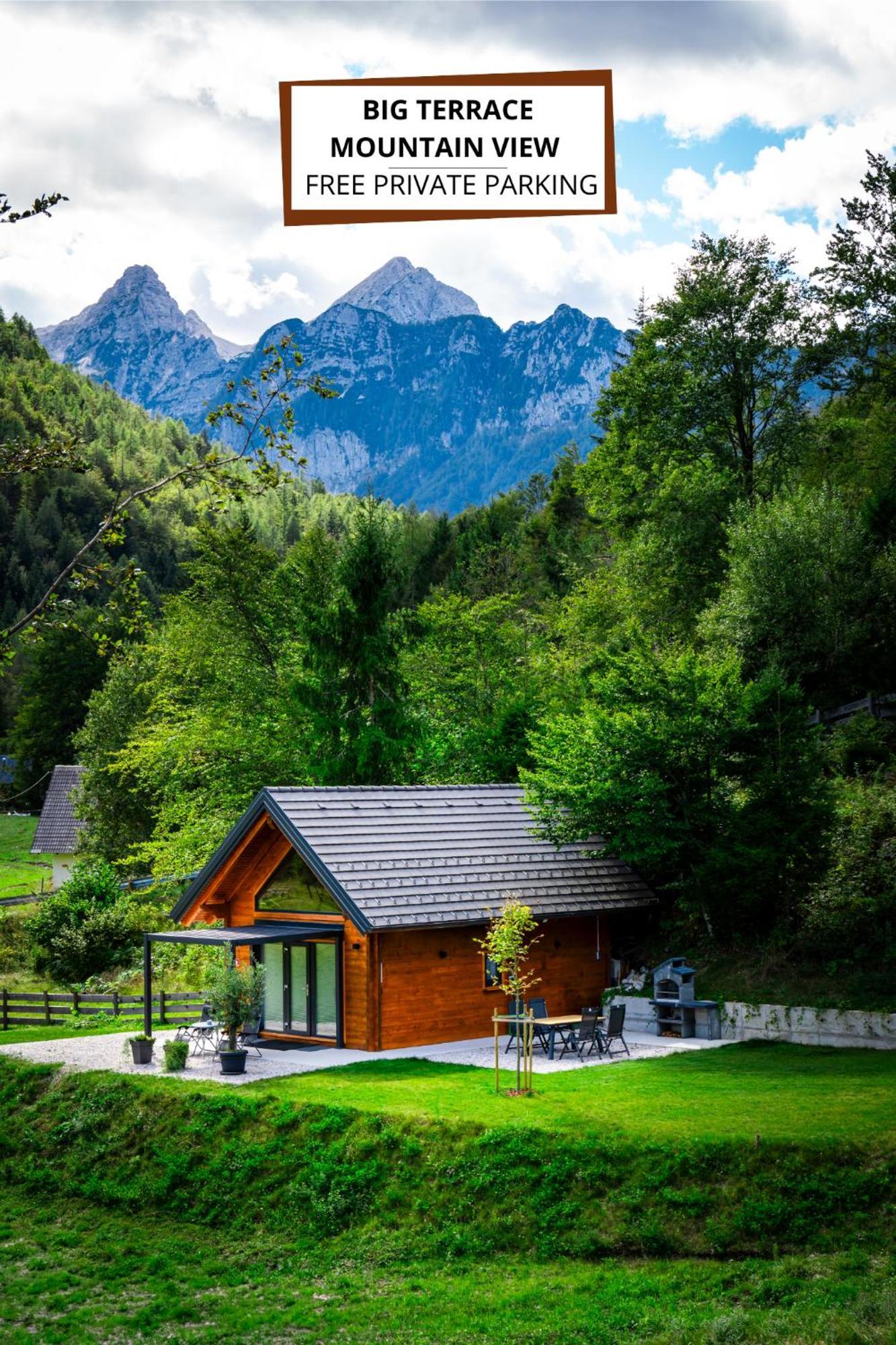 Radovna Chalet With Panoramic View Mojstrana Exterior foto